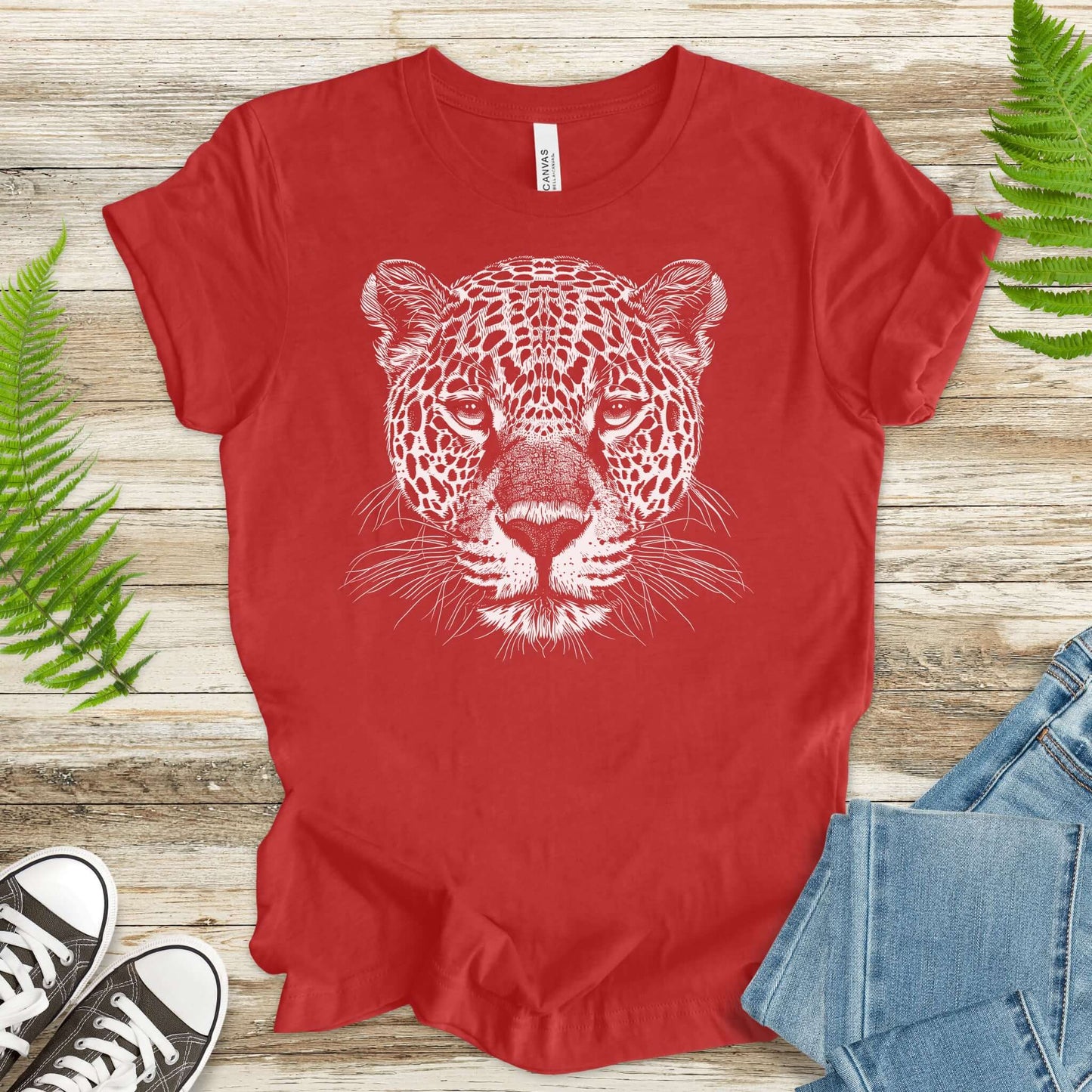 Jaguar Spirit Animal Wildlife Art T-Shirt – Wild Soul Style