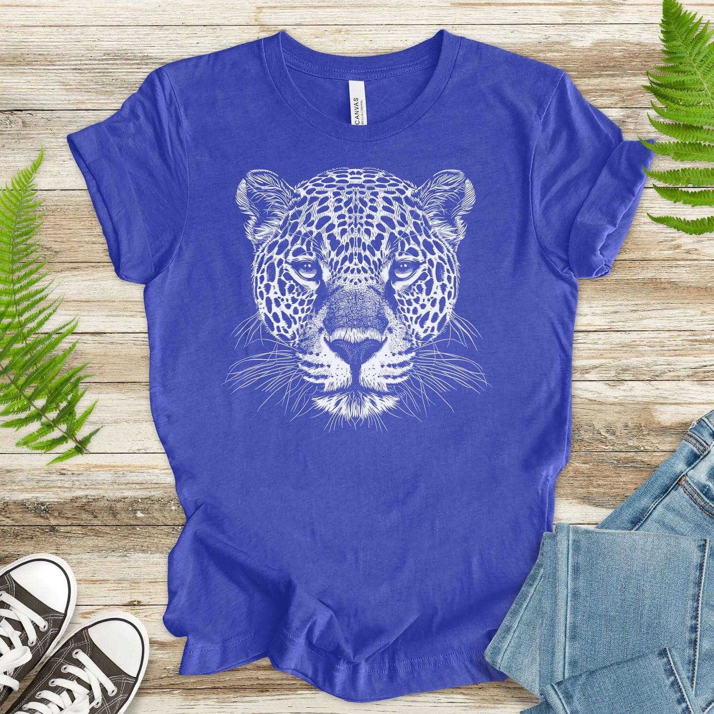 Jaguar Spirit Animal Wildlife Art T-Shirt – Wild Soul Style