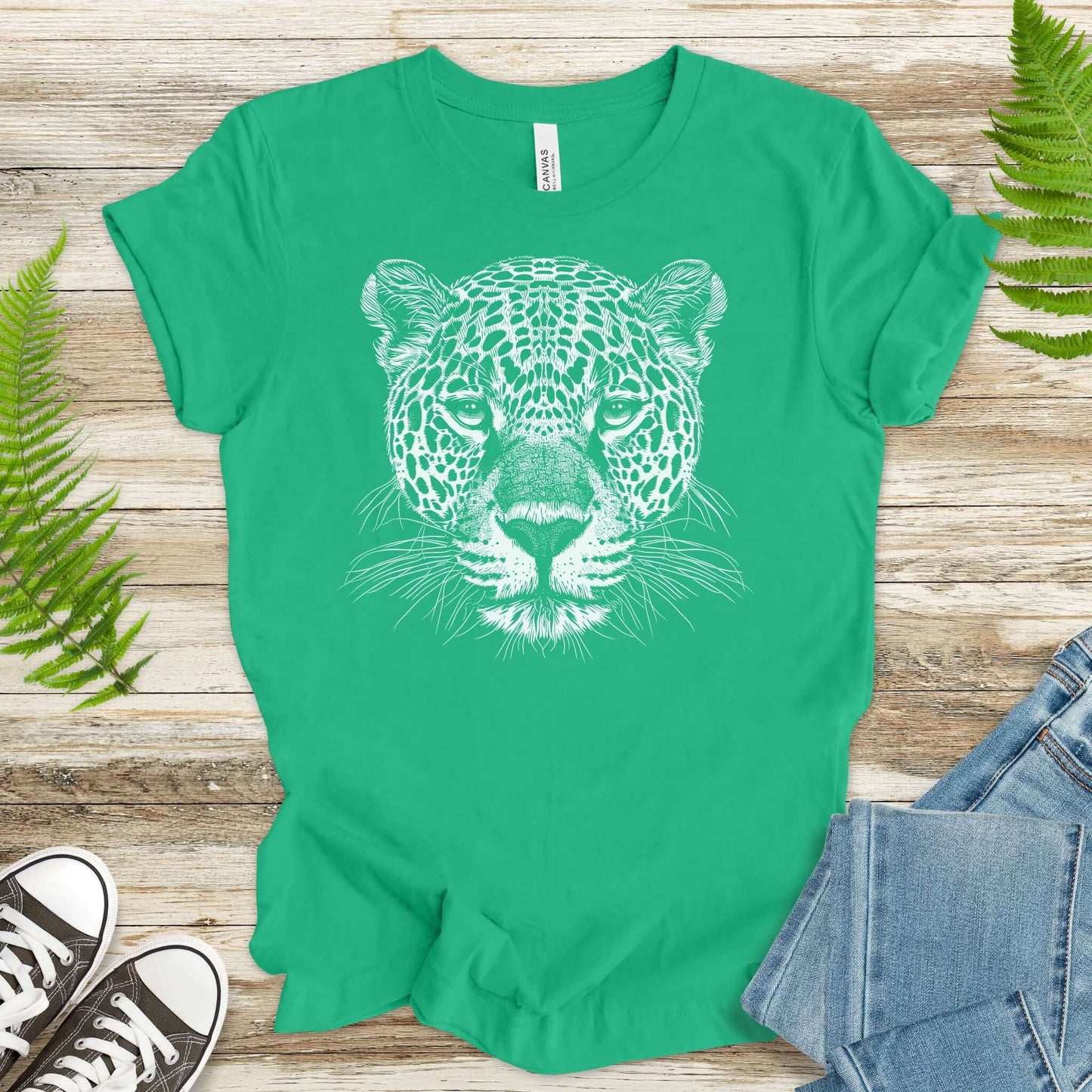Jaguar Spirit Animal Wildlife Art T-Shirt – Wild Soul Style