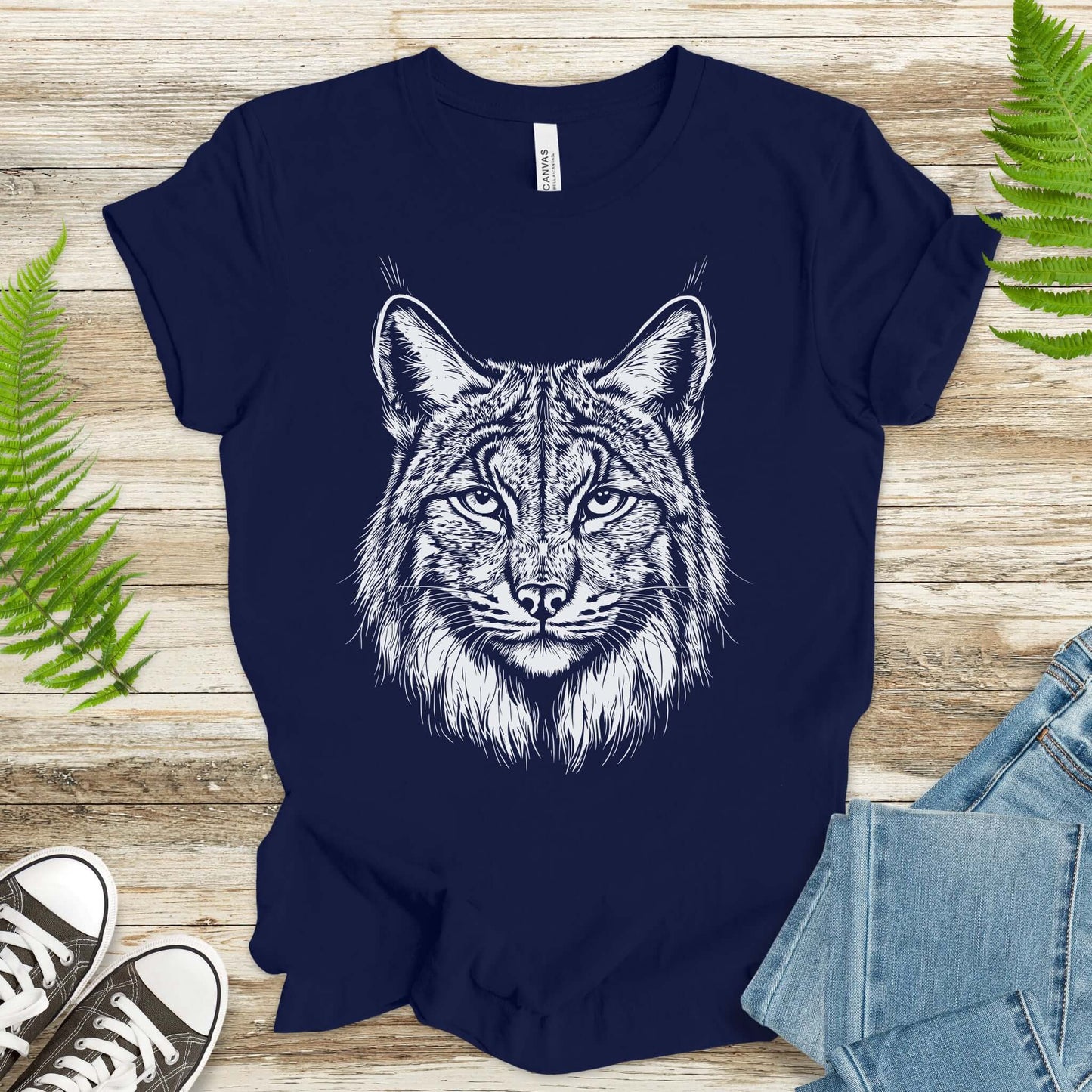 Lynx Spirit Animal Wildlife T-Shirt – Mystical Wild Soul