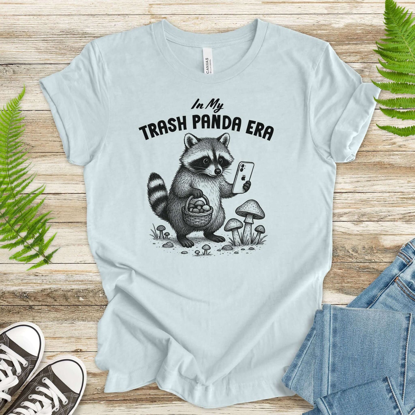 Funny Trash Panda Raccoon Shirt – Meme Tee for Raccoon Lovers