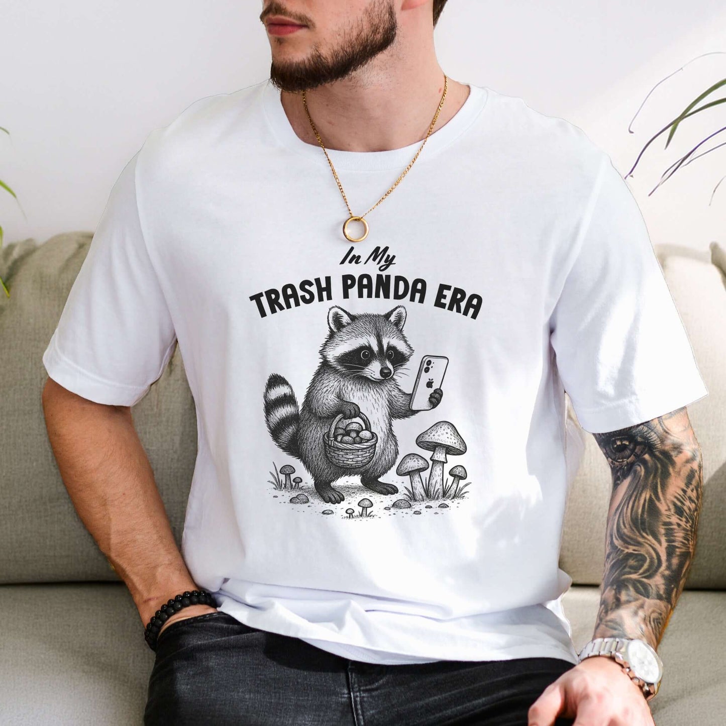Funny Trash Panda Raccoon Shirt – Meme Tee for Raccoon Lovers