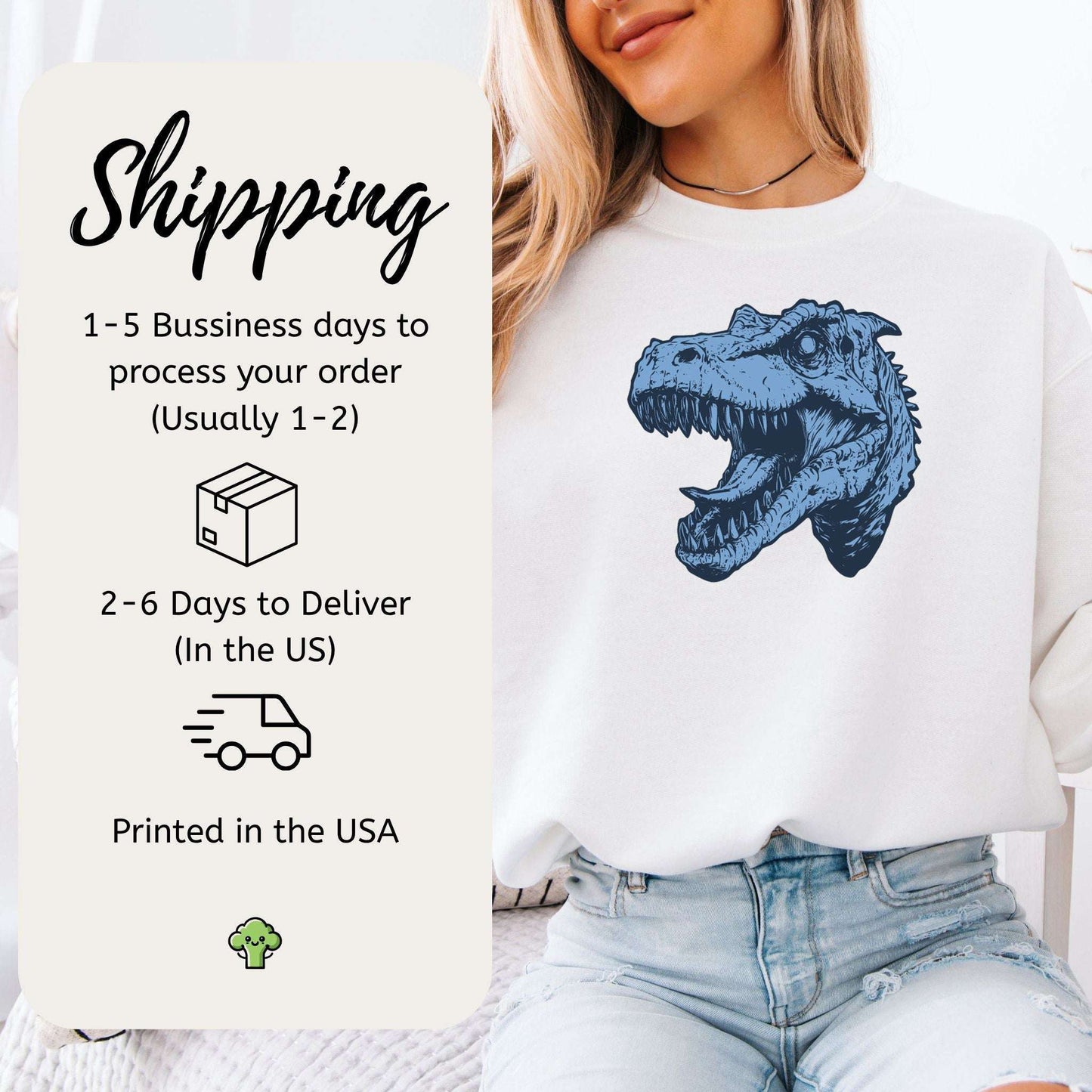 Retro T-Rex Sweatshirt – Edgy Jurassic Nostalgia for Dino Lovers
