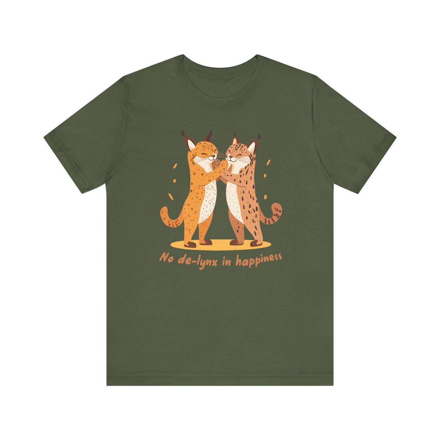 Paws in Love – Lynx Couple T-Shirt - TShirtree