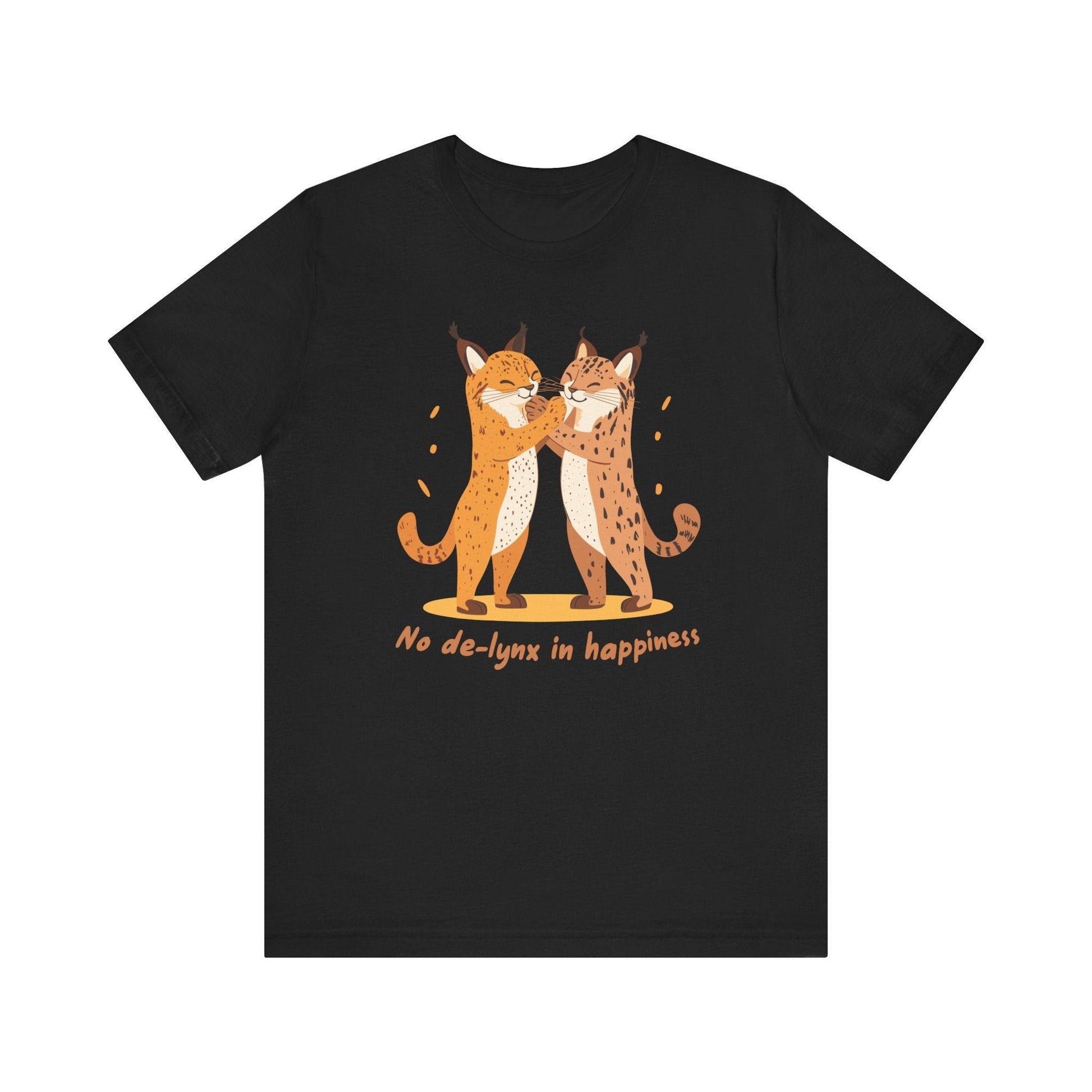 Paws in Love – Lynx Couple T-Shirt - TShirtree