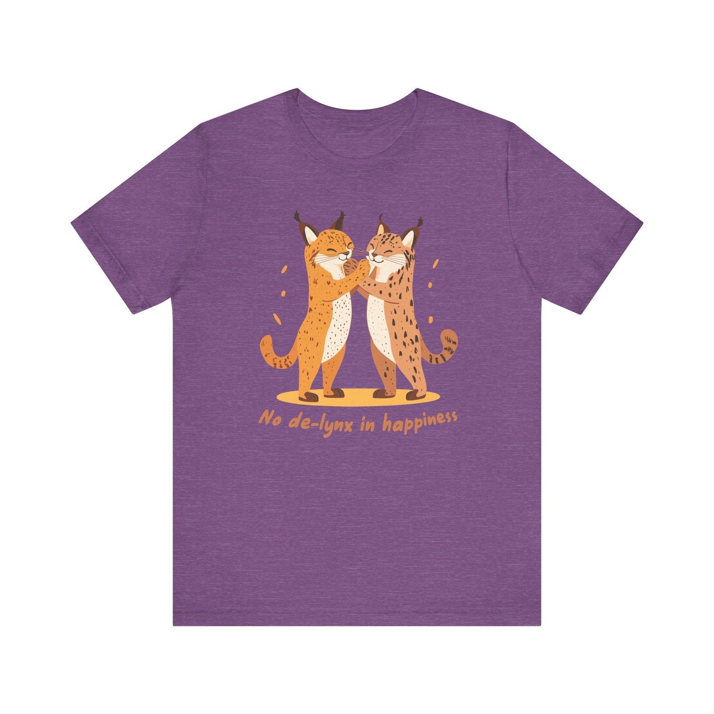 Paws in Love – Lynx Couple T-Shirt - TShirtree