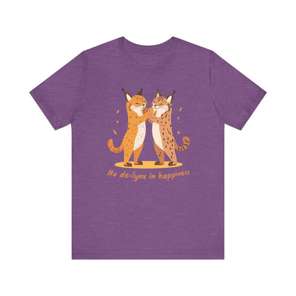 Paws in Love – Lynx Couple T-Shirt - TShirtree