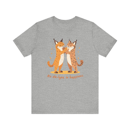 Paws in Love – Lynx Couple T-Shirt - TShirtree