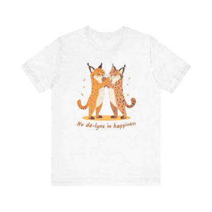 Paws in Love – Lynx Couple T-Shirt - TShirtree