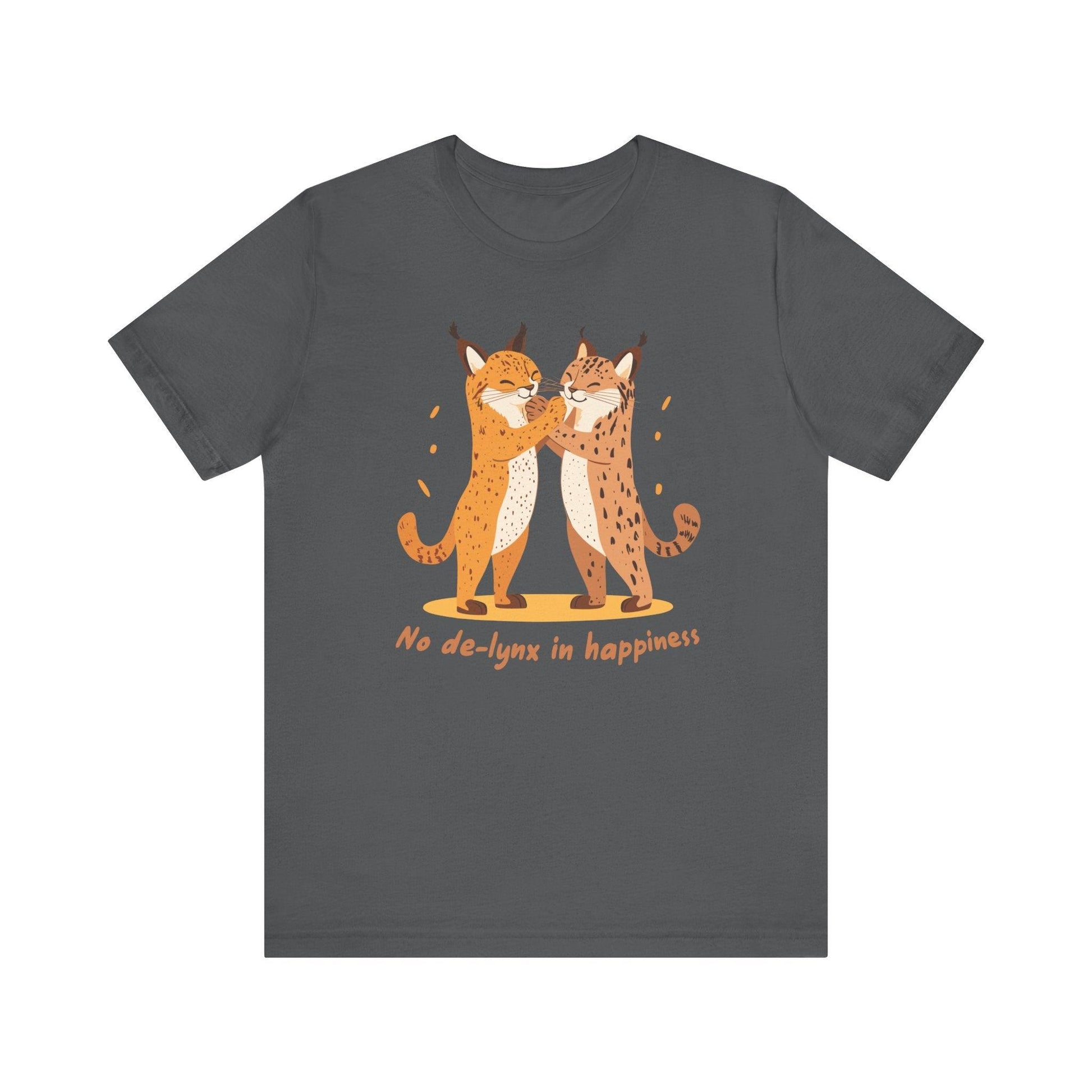 Paws in Love – Lynx Couple T-Shirt - TShirtree