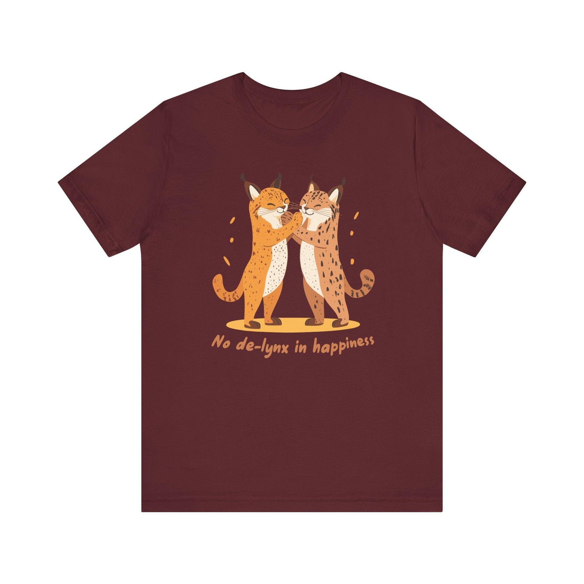 Paws in Love – Lynx Couple T-Shirt - TShirtree