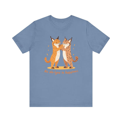 Paws in Love – Lynx Couple T-Shirt - TShirtree