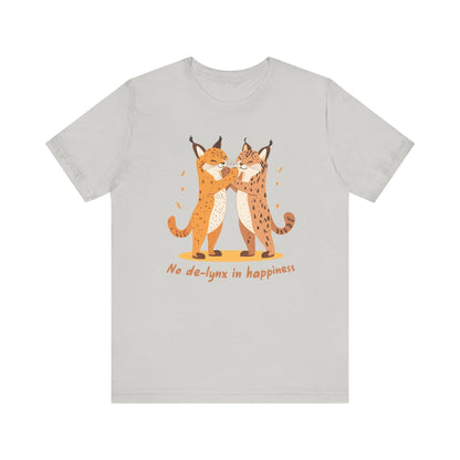 Paws in Love – Lynx Couple T-Shirt - TShirtree