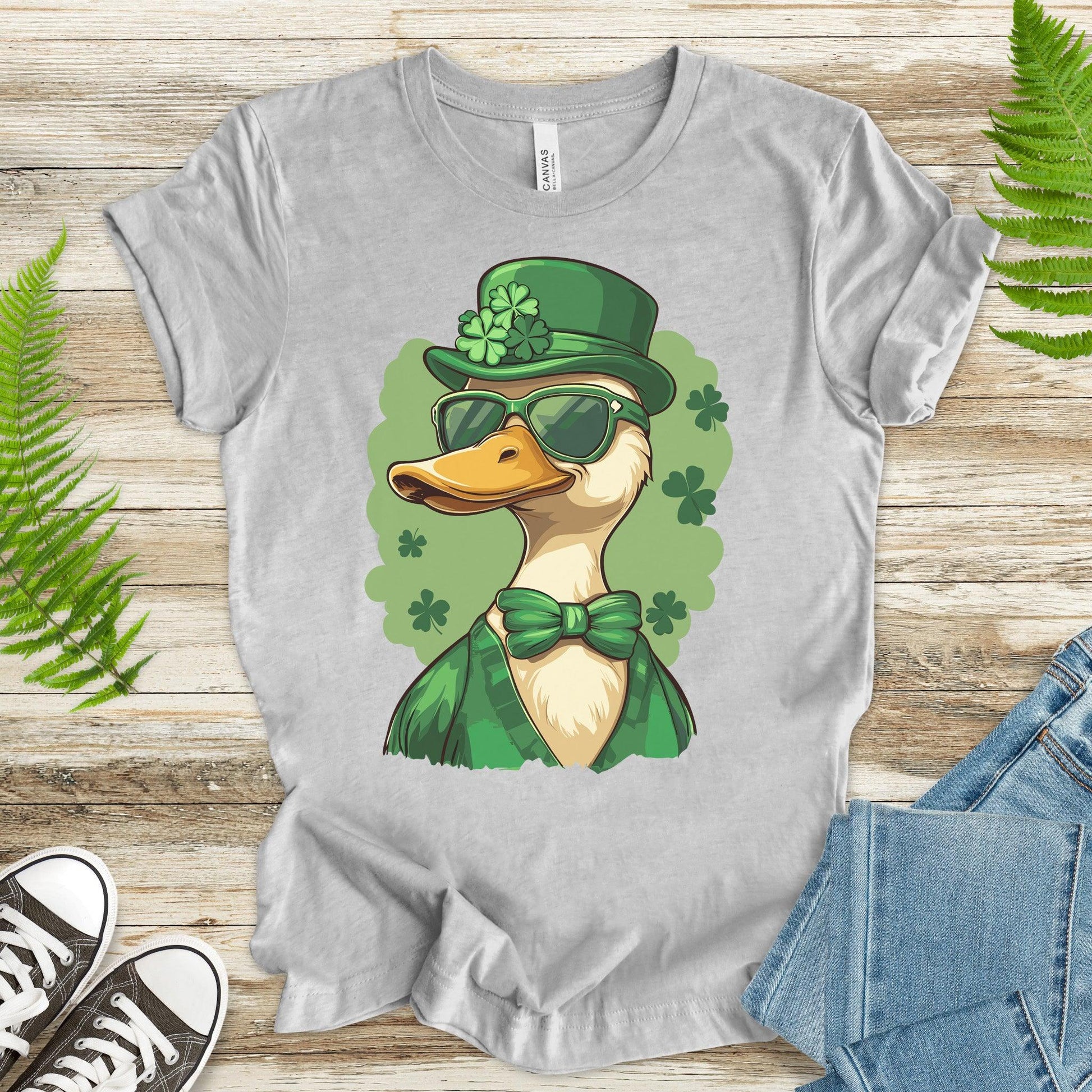 Feelin’ Ducky: St. Patrick’s Day Duck T-Shirt - TShirtree