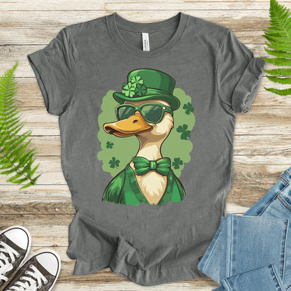 Feelin’ Ducky: St. Patrick’s Day Duck T-Shirt - TShirtree