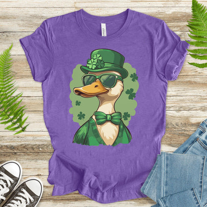 Feelin’ Ducky: St. Patrick’s Day Duck T-Shirt - TShirtree