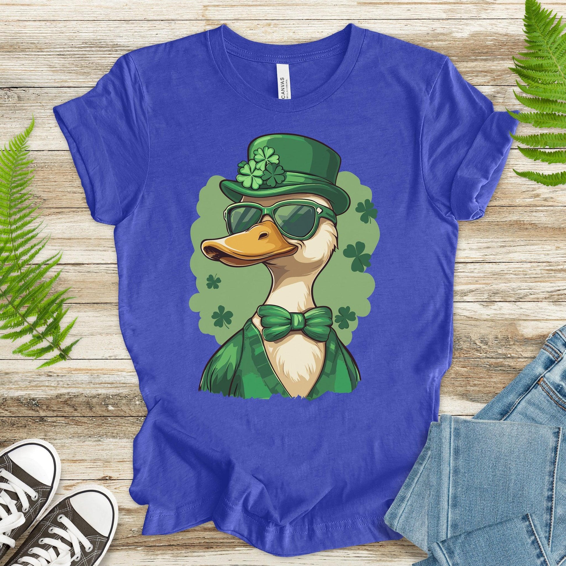 Feelin’ Ducky: St. Patrick’s Day Duck T-Shirt - TShirtree