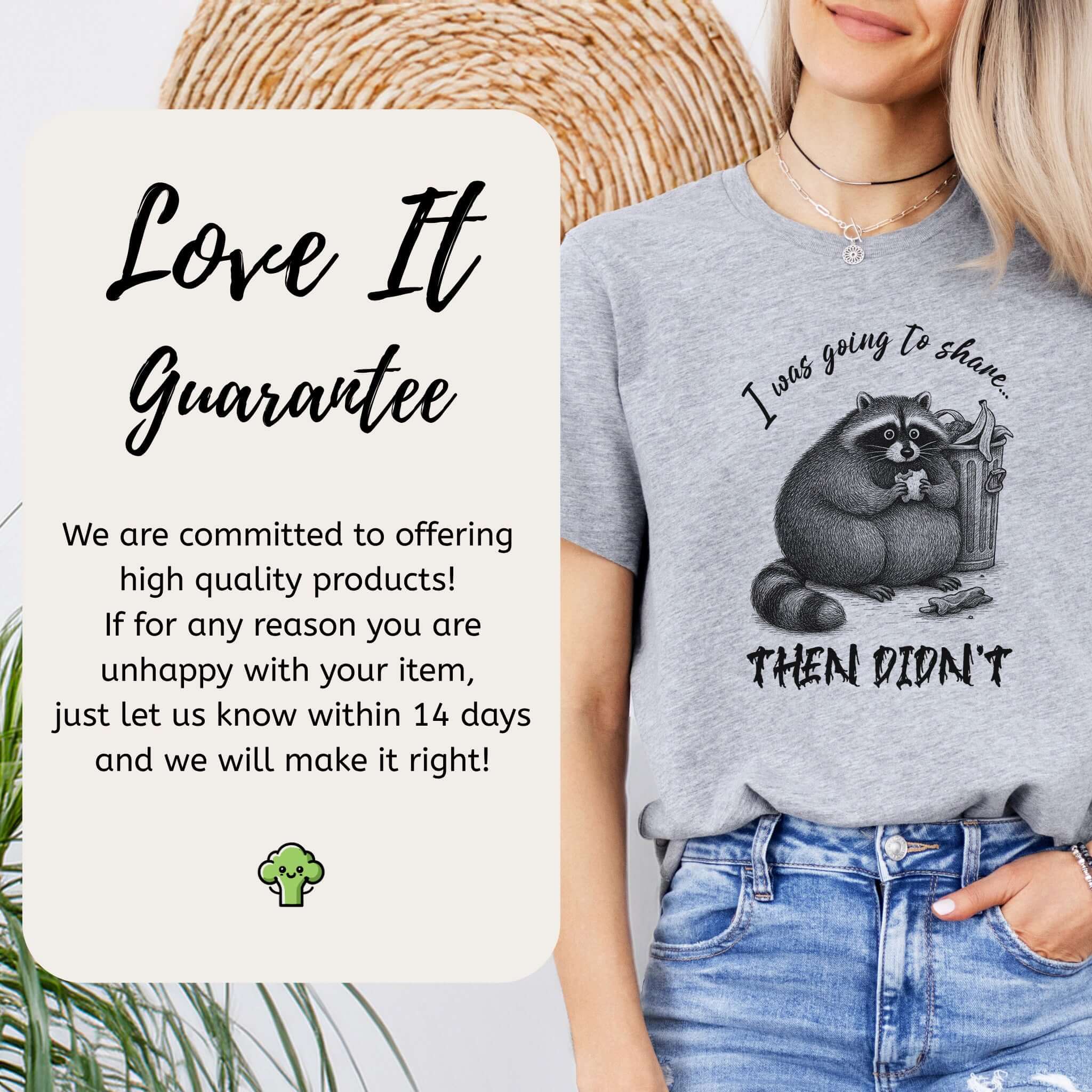 Sandwich Goblin Raccoon T-Shirt