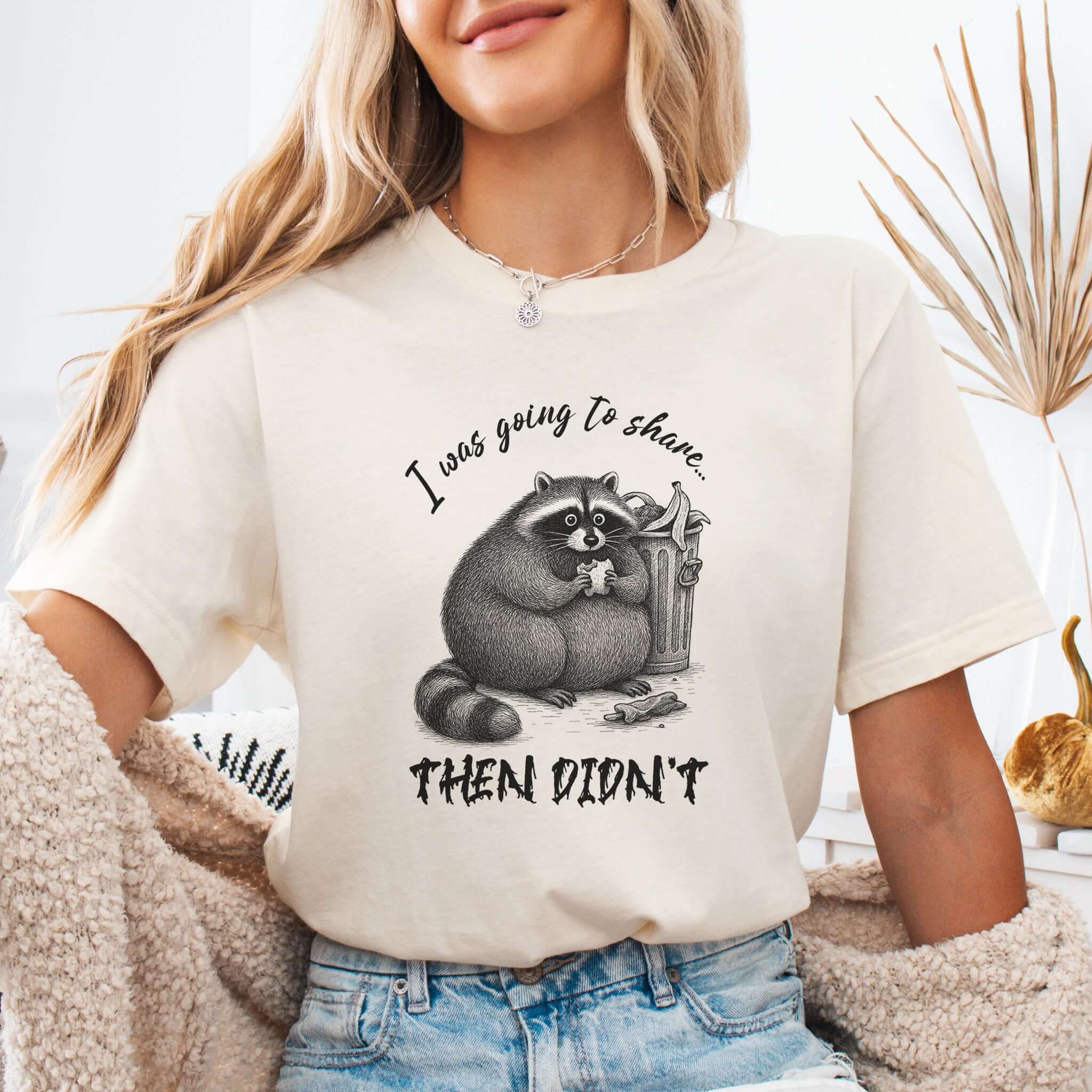 Sandwich Goblin Raccoon T-Shirt
