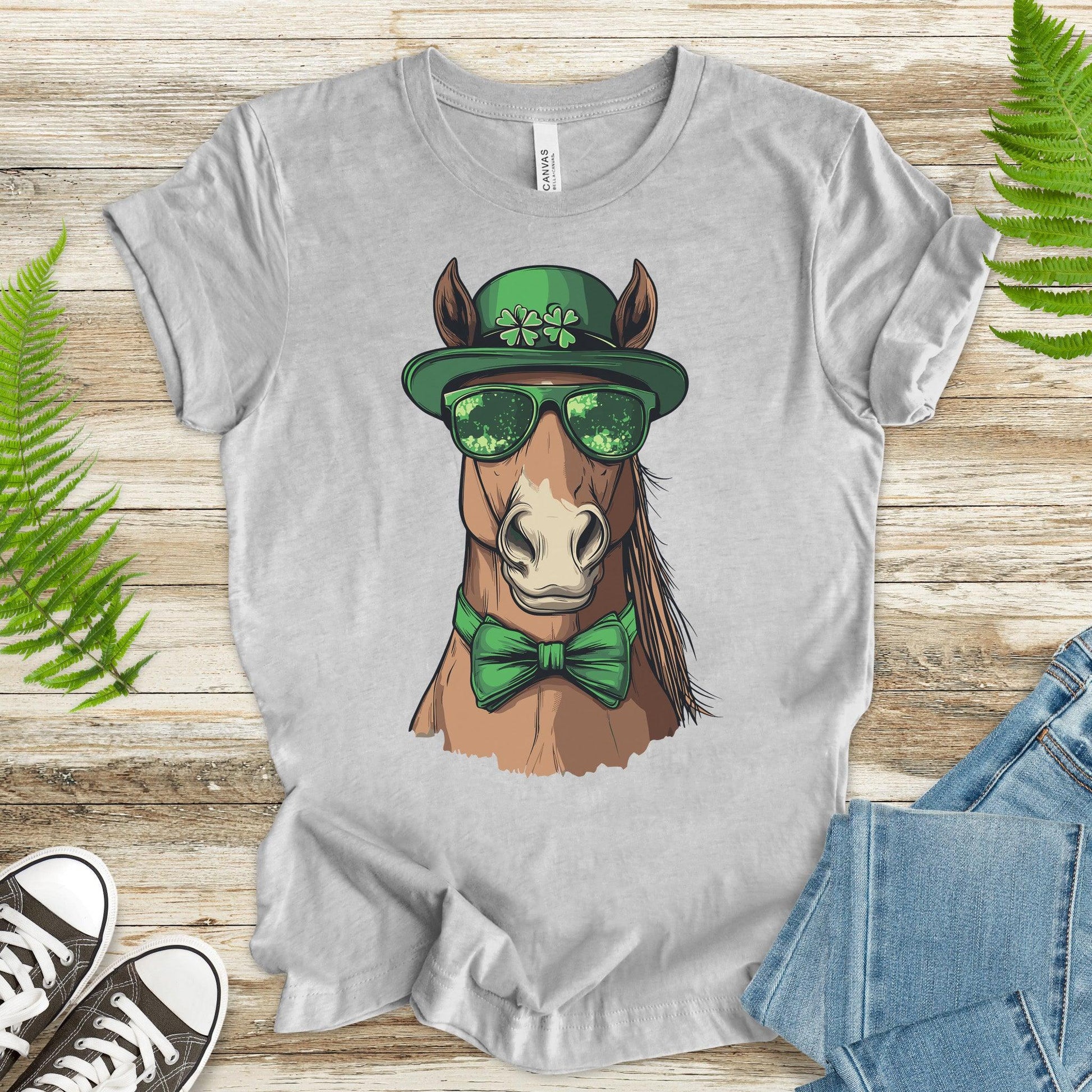 Lucky Gallop: St. Patrick’s Day Horse T-Shirt - TShirtree