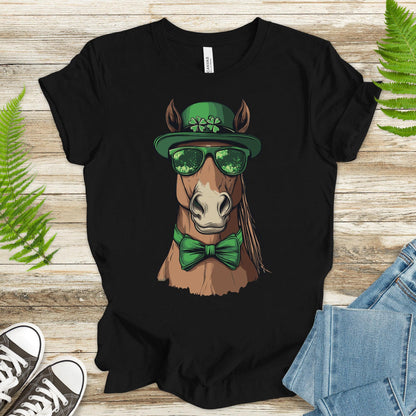 Lucky Gallop: St. Patrick’s Day Horse T-Shirt - TShirtree