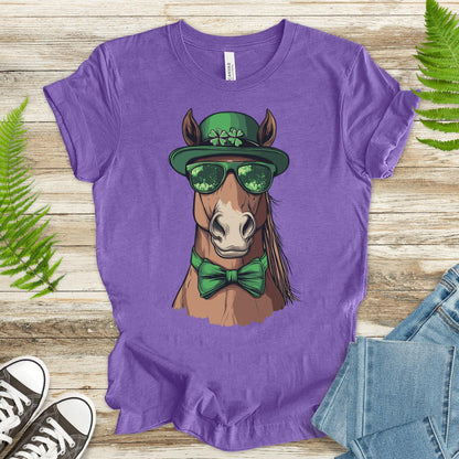 Lucky Gallop: St. Patrick’s Day Horse T-Shirt - TShirtree