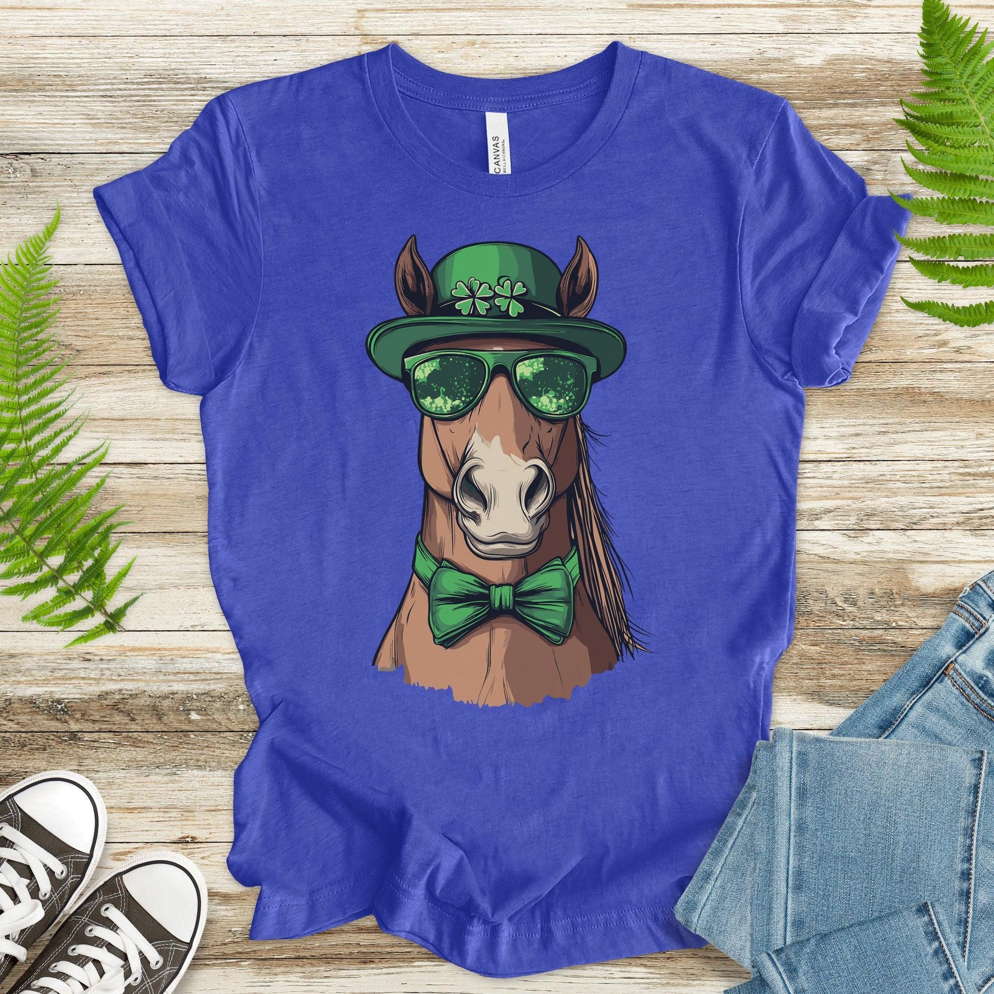 Lucky Gallop: St. Patrick’s Day Horse T-Shirt - TShirtree