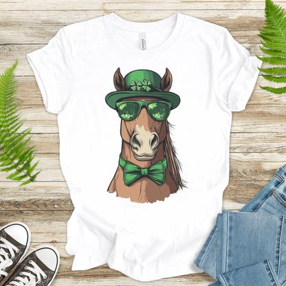 Lucky Gallop: St. Patrick’s Day Horse T-Shirt - TShirtree