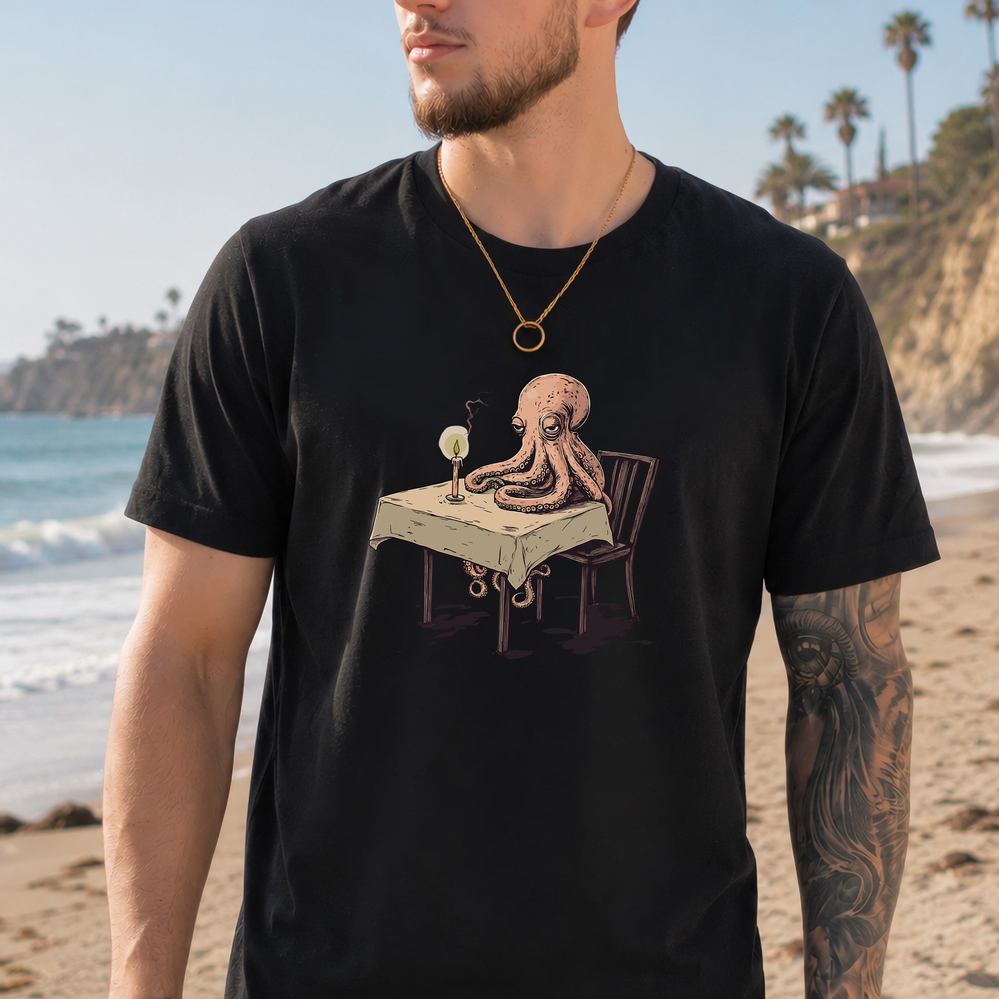 Lonely Hearts Club: The Single Octopus T-Shirt