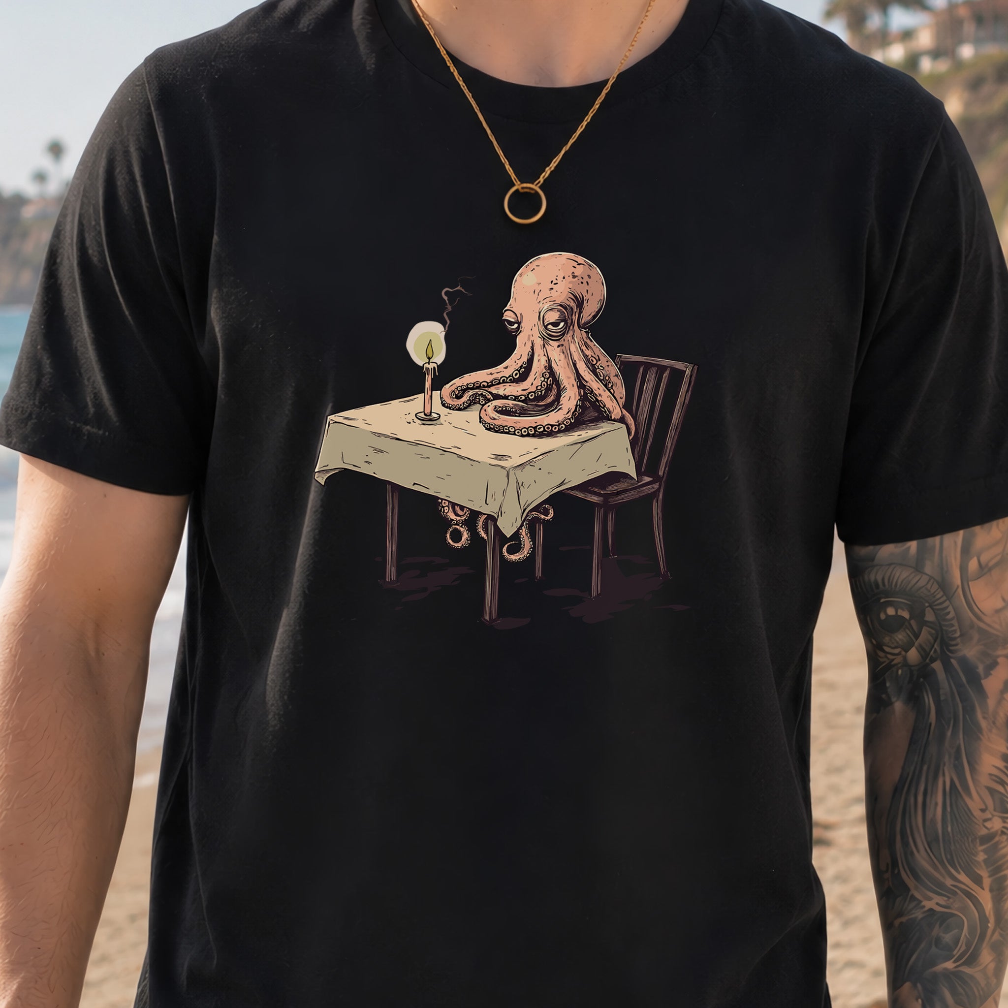 Lonely Hearts Club: The Single Octopus T-Shirt