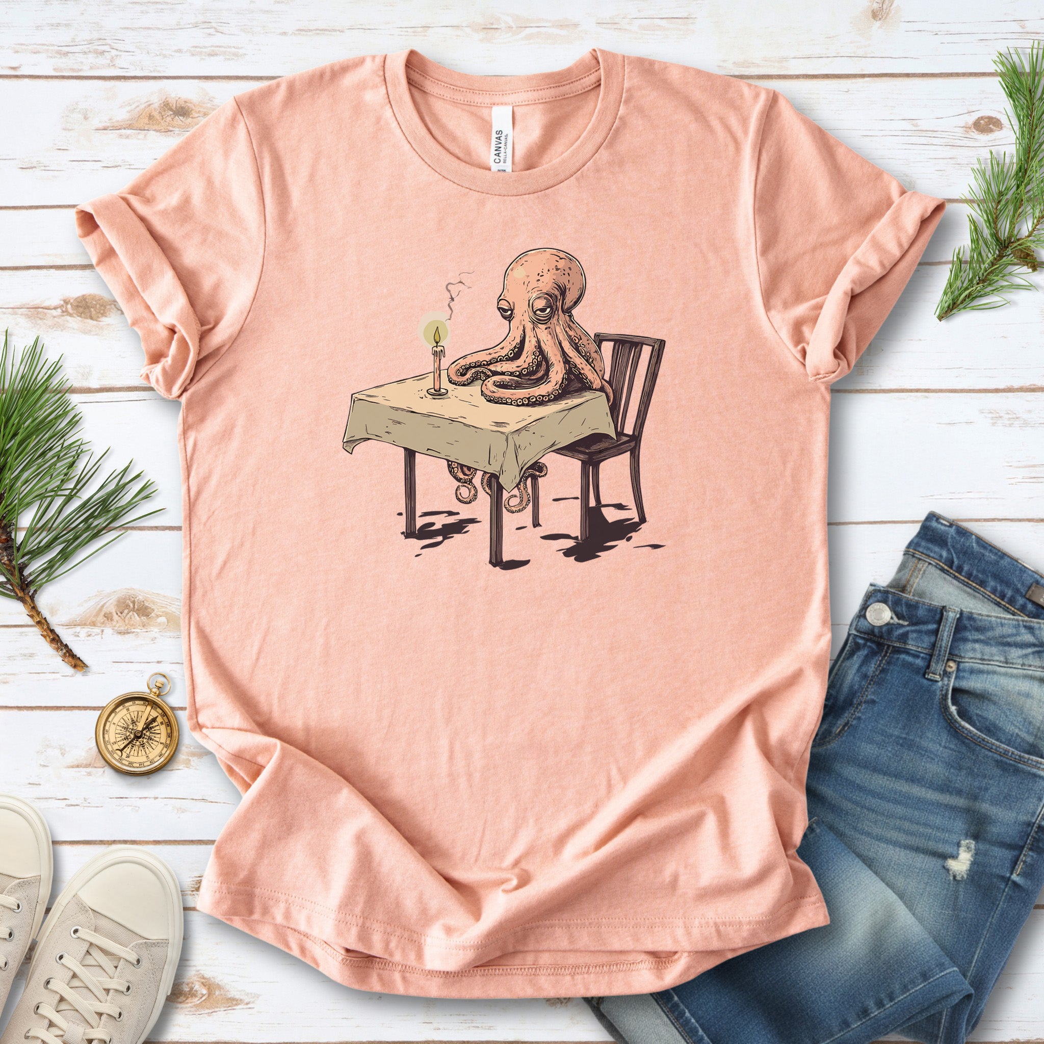 Lonely Hearts Club: The Single Octopus T-Shirt
