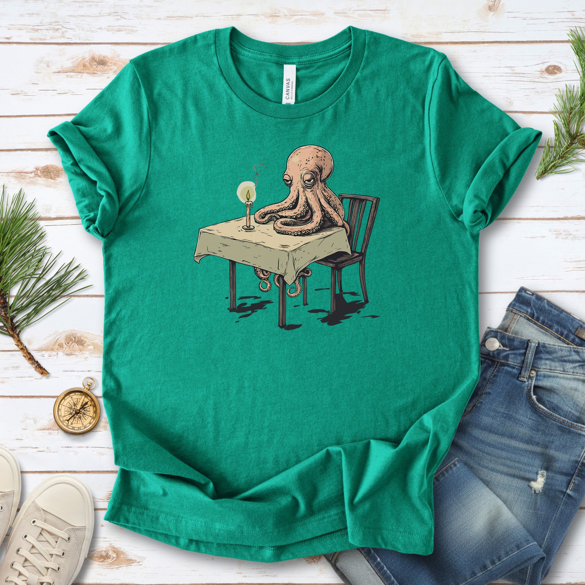 Lonely Hearts Club: The Single Octopus T-Shirt