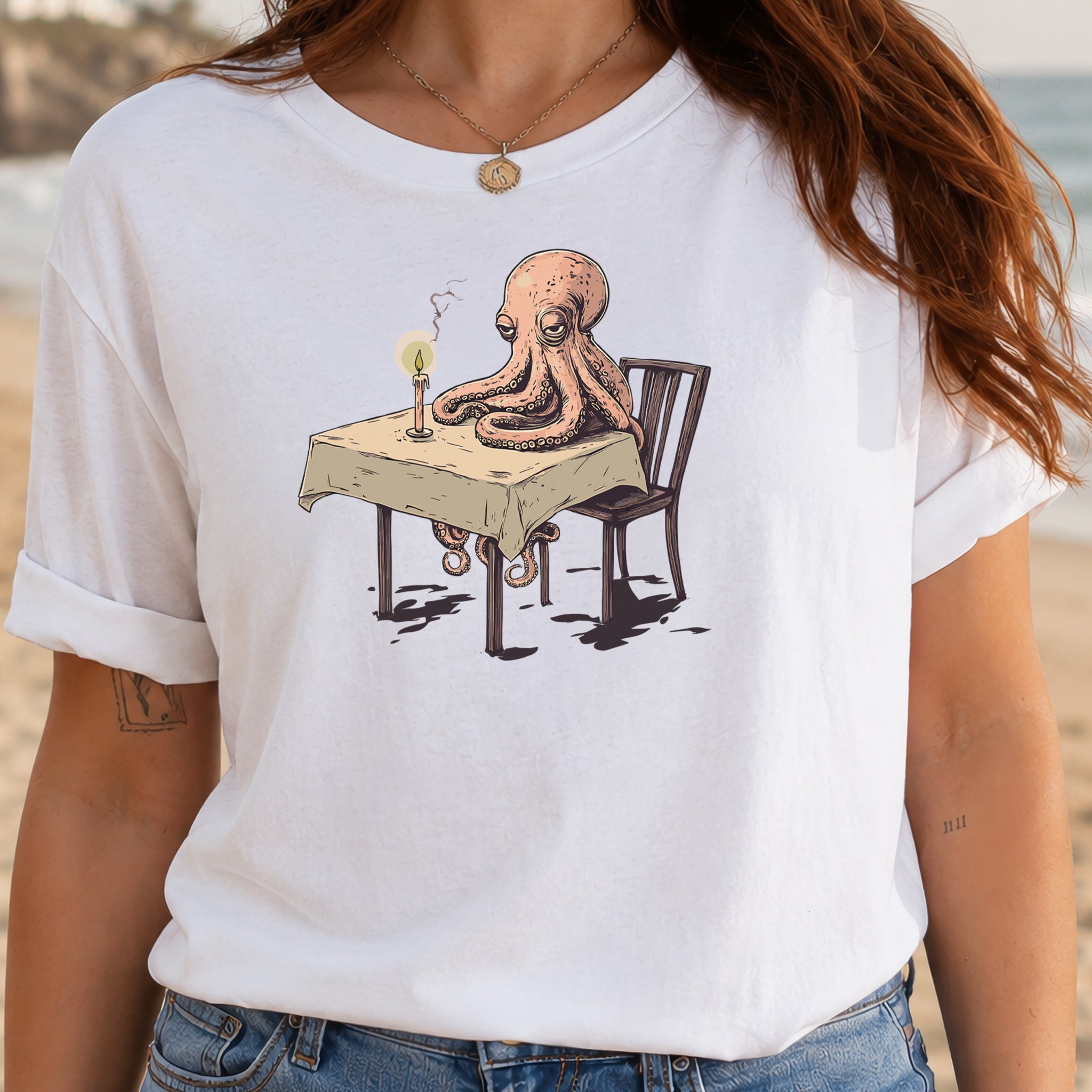 Lonely Hearts Club: The Single Octopus T-Shirt