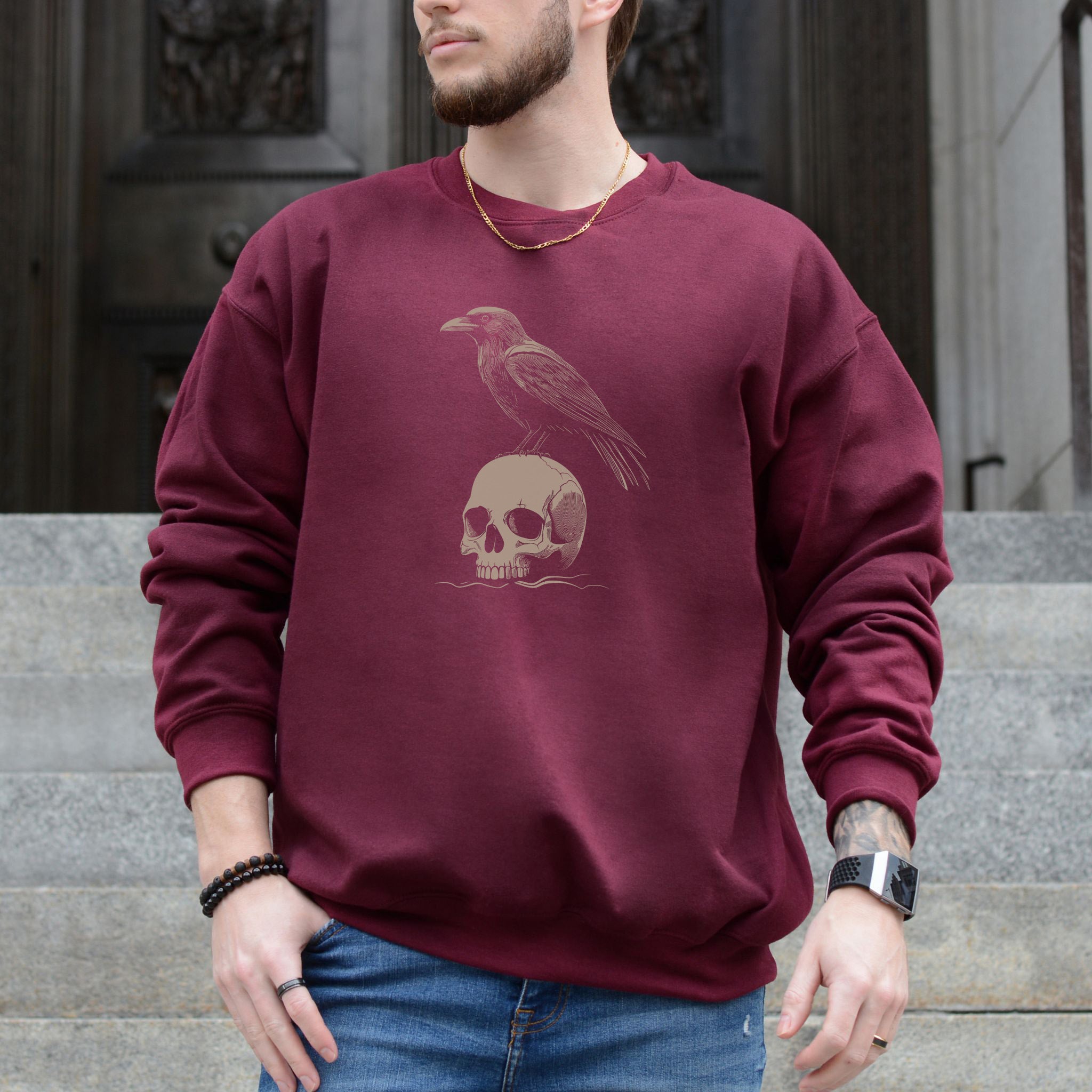 Raven Spirit Animal Sweatshirt