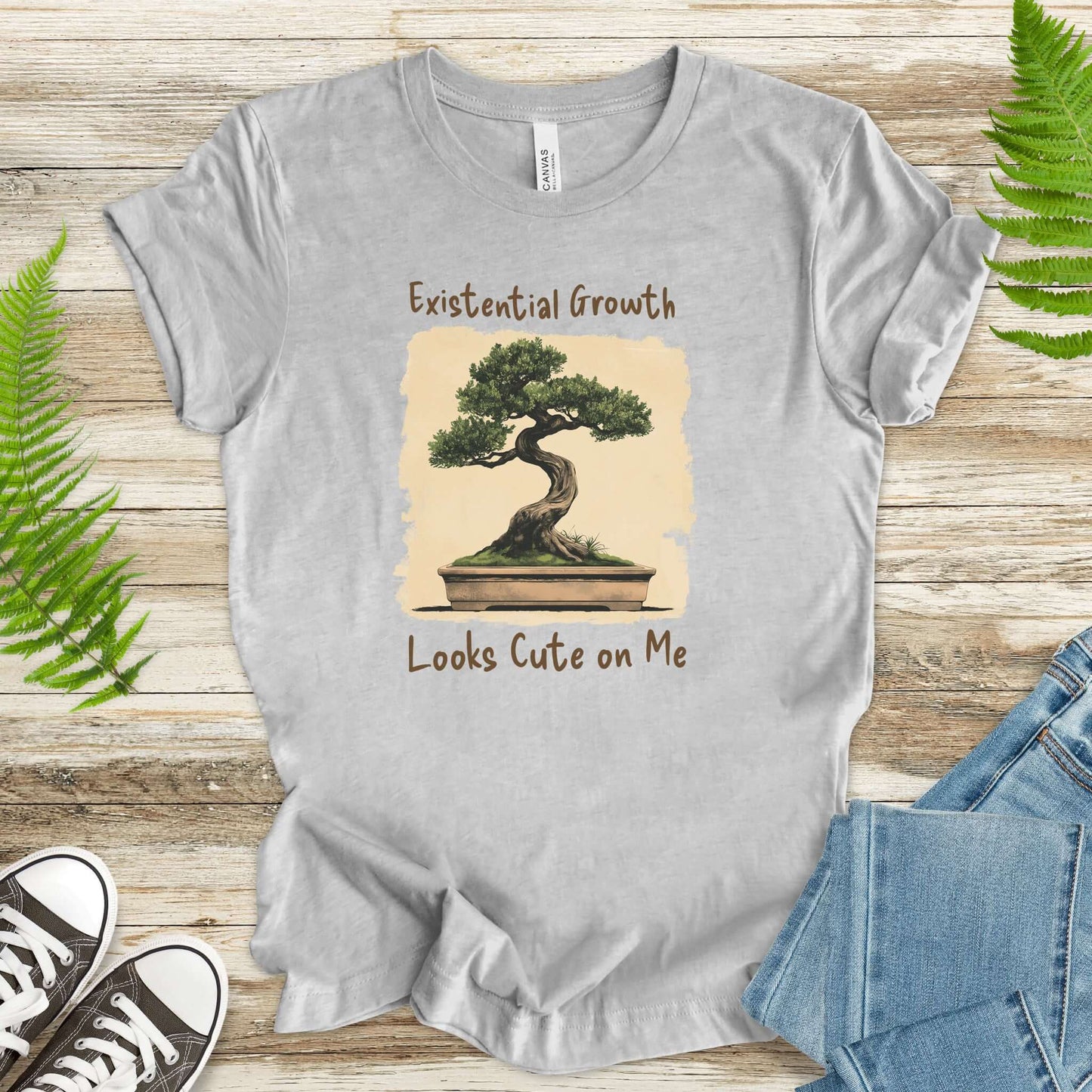 Deep Roots Bonsai Bliss Retro T-Shirt