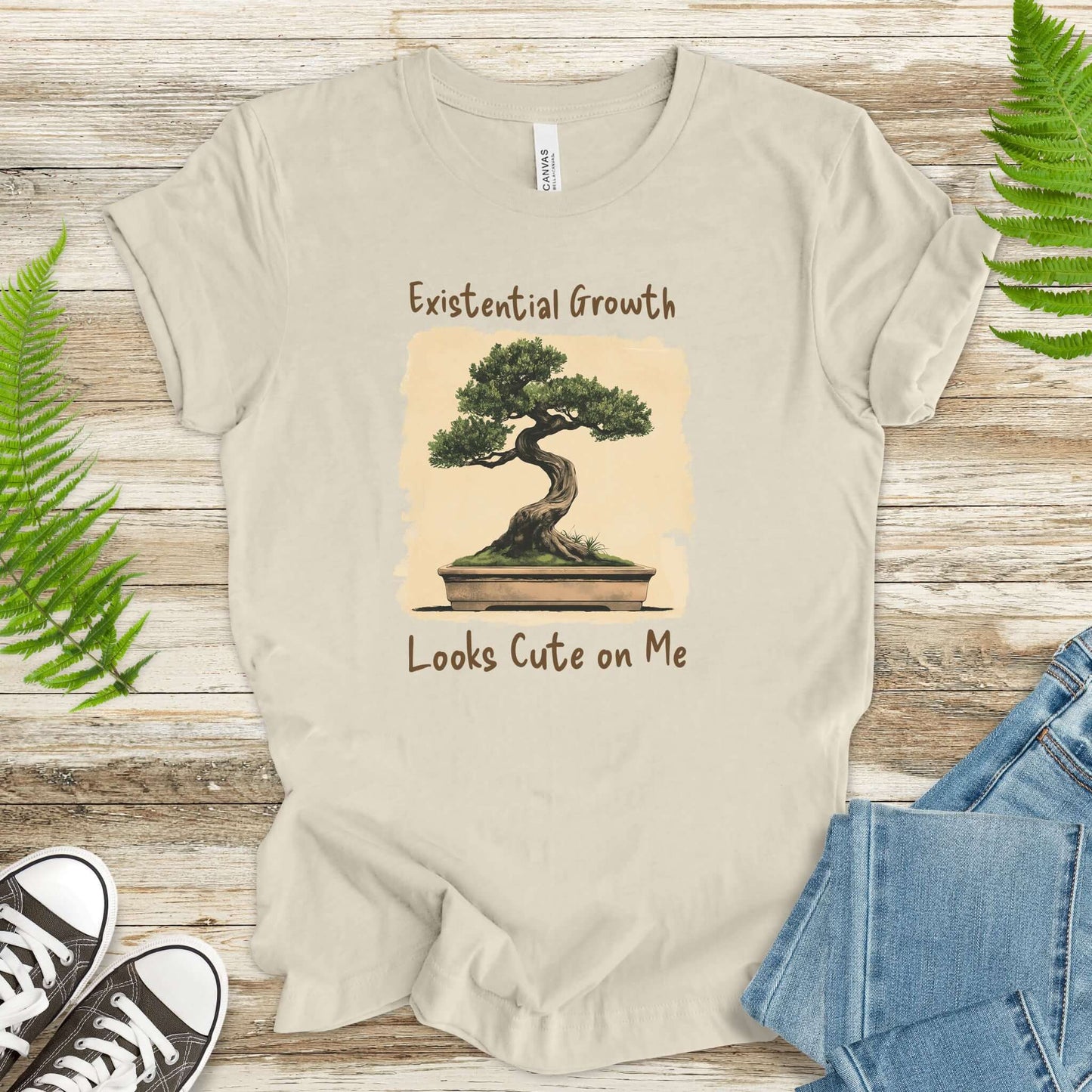 Deep Roots Bonsai Bliss Retro T-Shirt