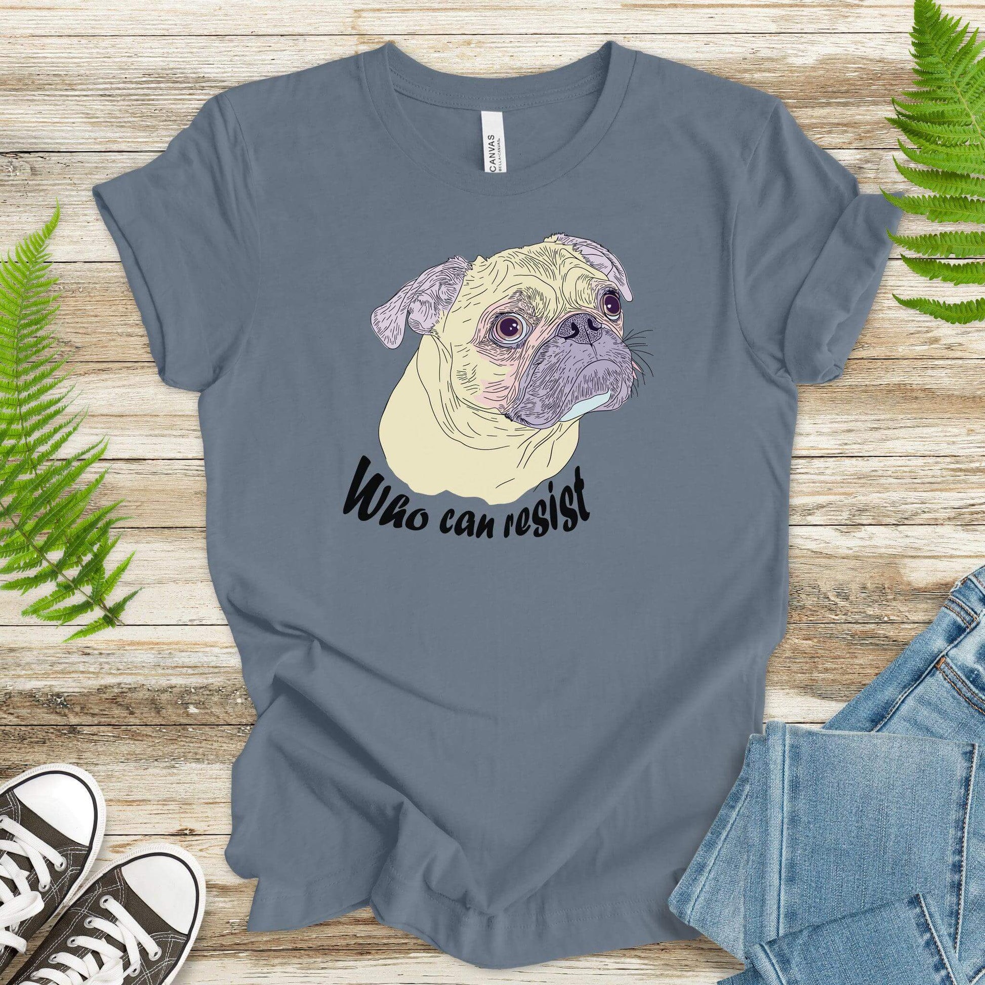 Who Can Resist? Adorable Pug T-Shirt - TShirtree