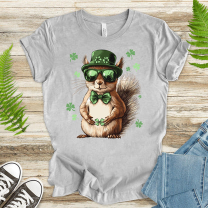 Lucky Nut: St. Patrick’s Day Squirrel T-Shirt - TShirtree