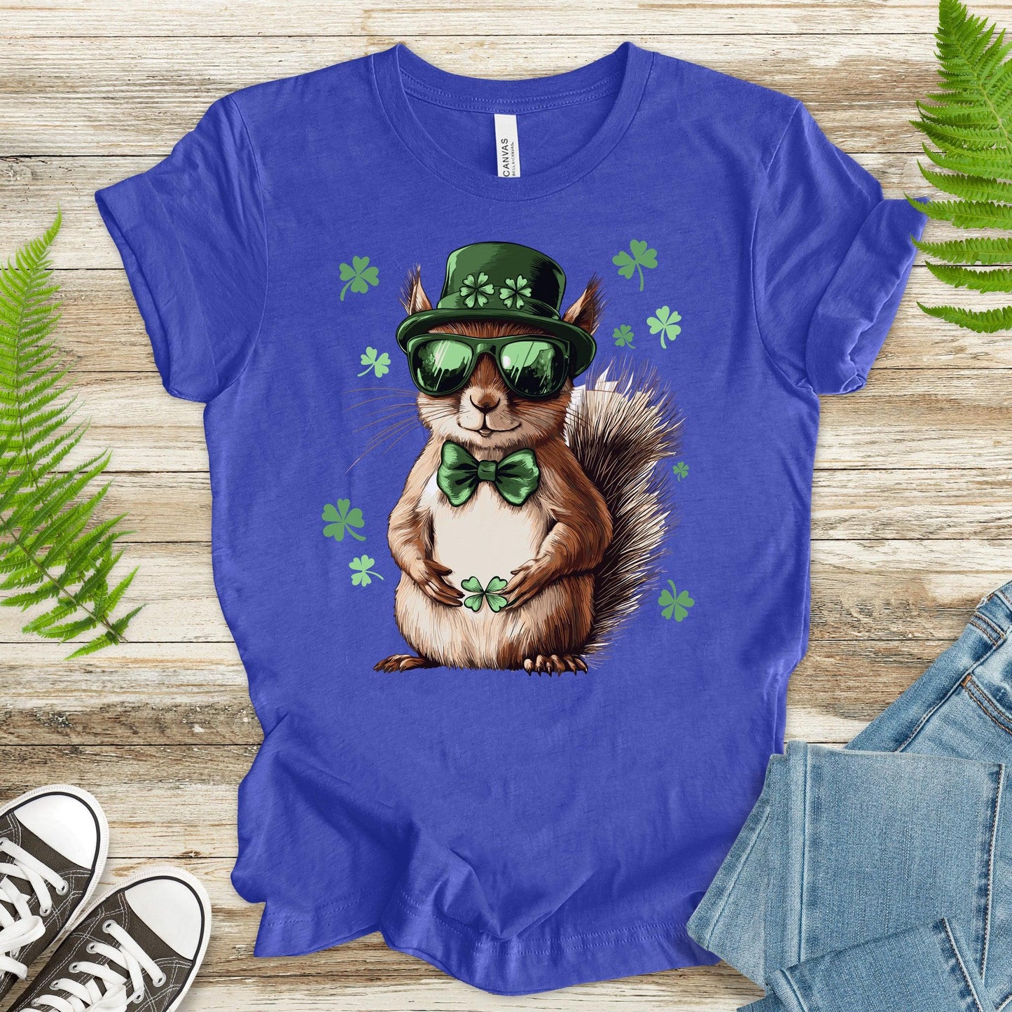 Lucky Nut: St. Patrick’s Day Squirrel T-Shirt - TShirtree