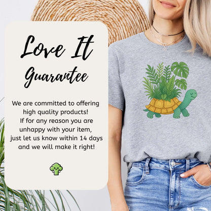 Jungle Tortoise Plant Lover T-Shirt