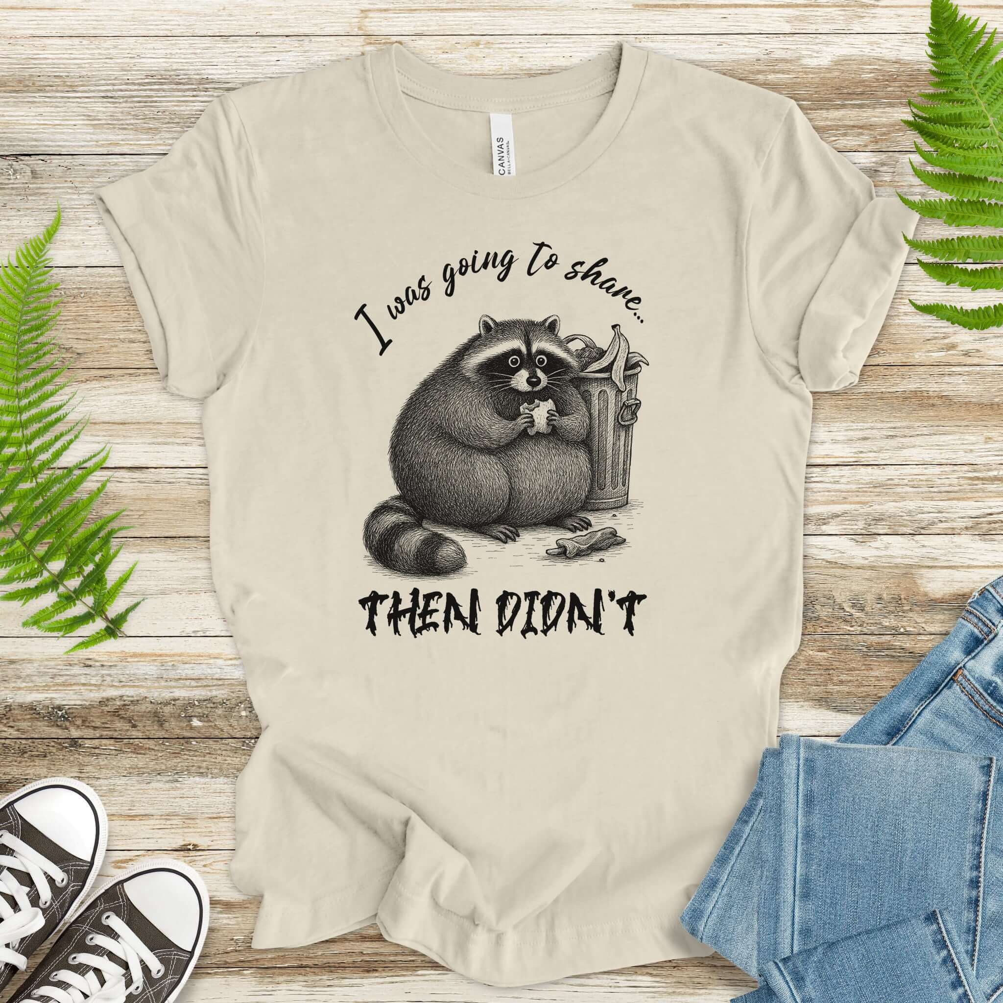 Sandwich Goblin Raccoon T-Shirt