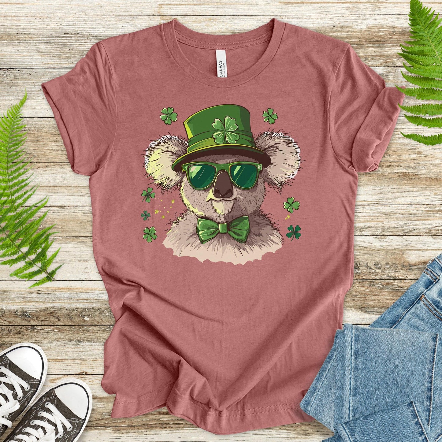 Koala-fied for Luck: St. Patrick’s Day Koala T-Shirt - TShirtree