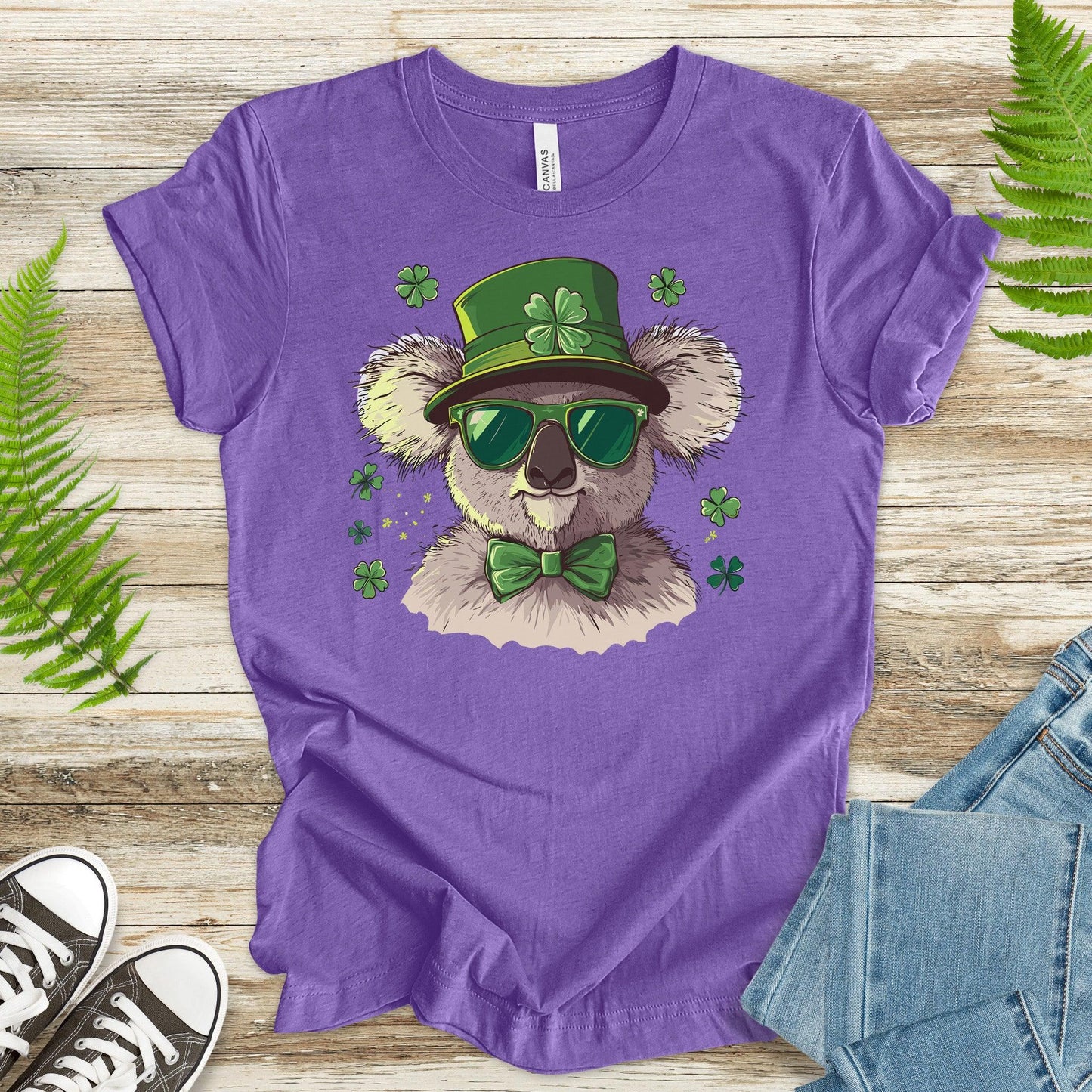 Koala-fied for Luck: St. Patrick’s Day Koala T-Shirt - TShirtree