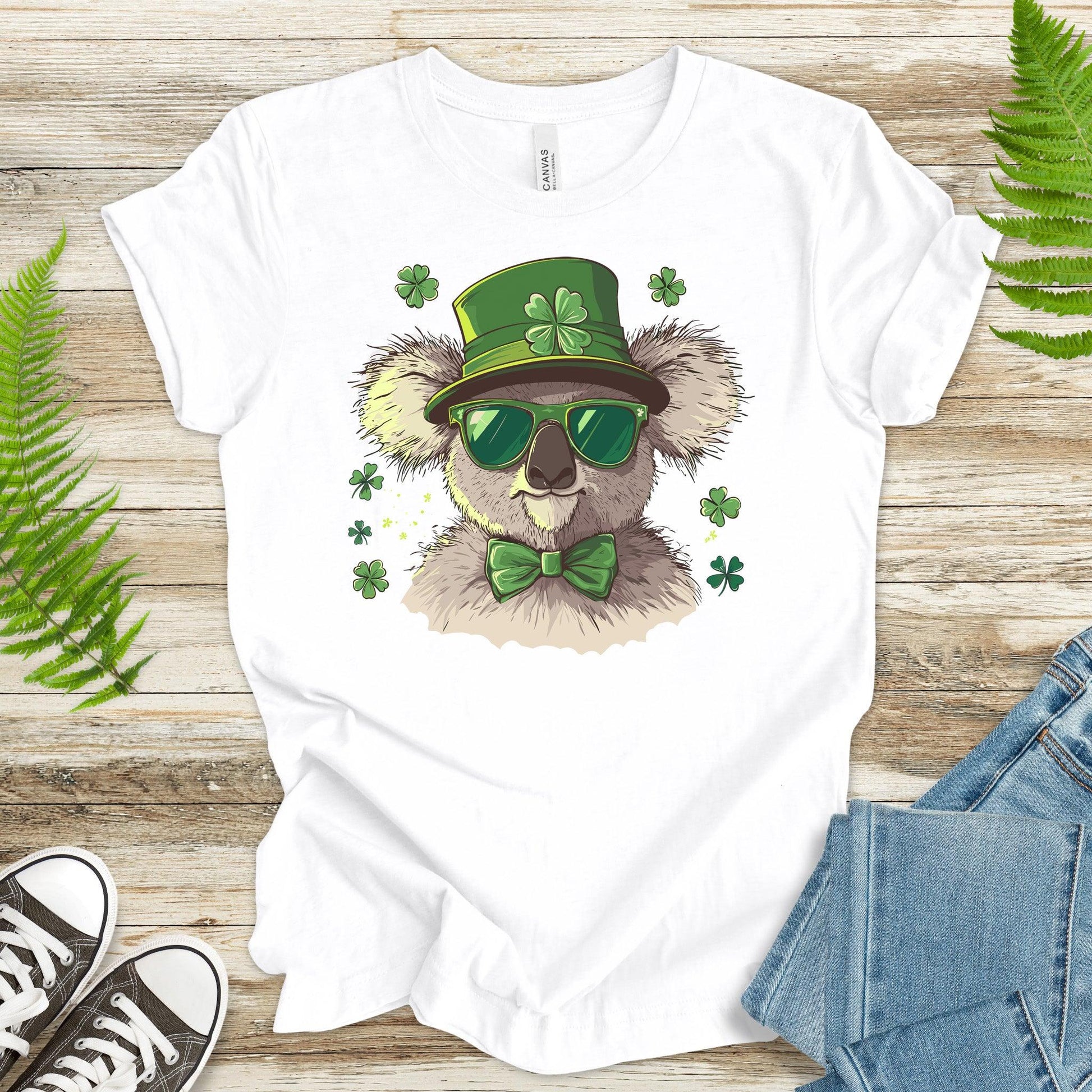 Koala-fied for Luck: St. Patrick’s Day Koala T-Shirt - TShirtree