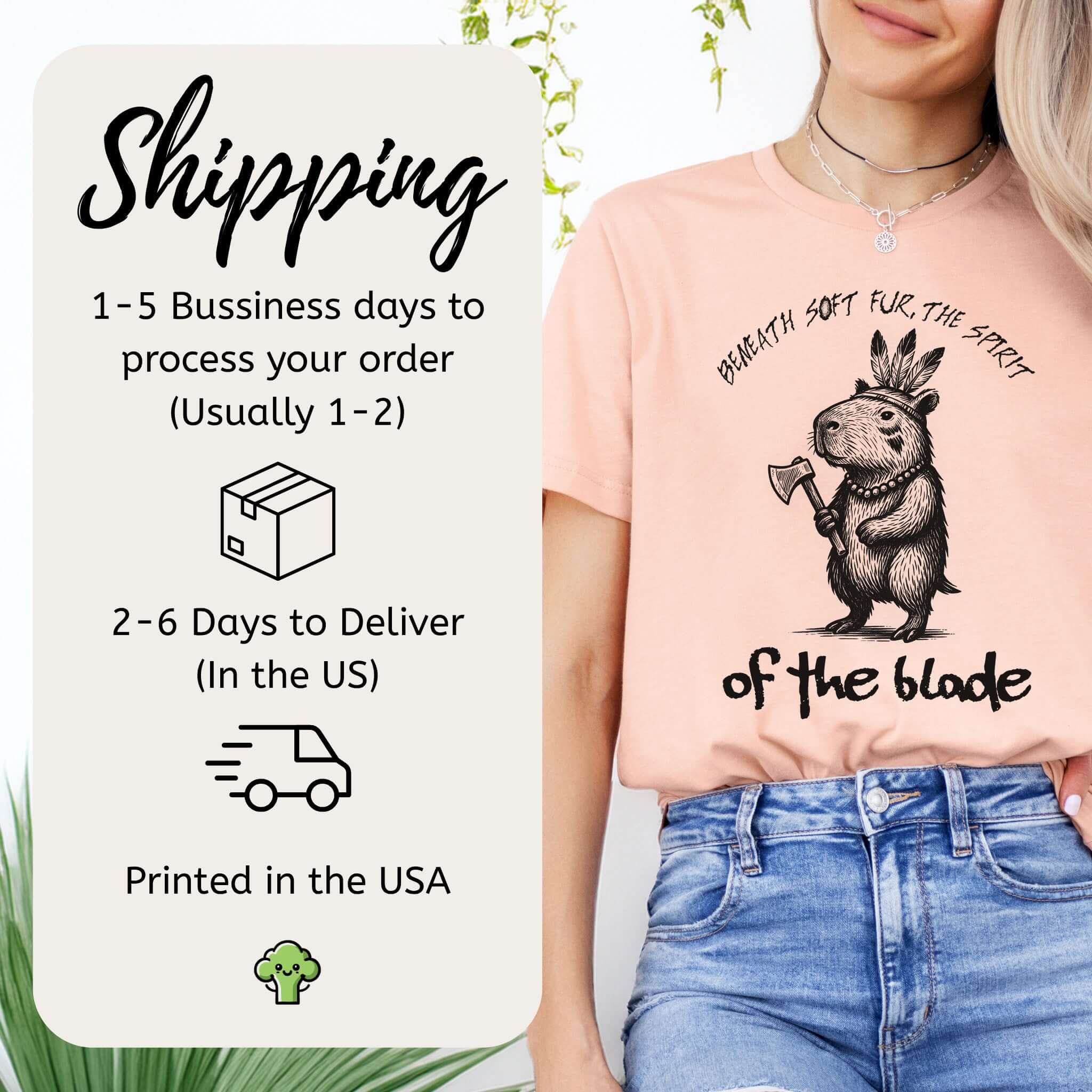 Capybara Spirit of the Blade T-Shirt