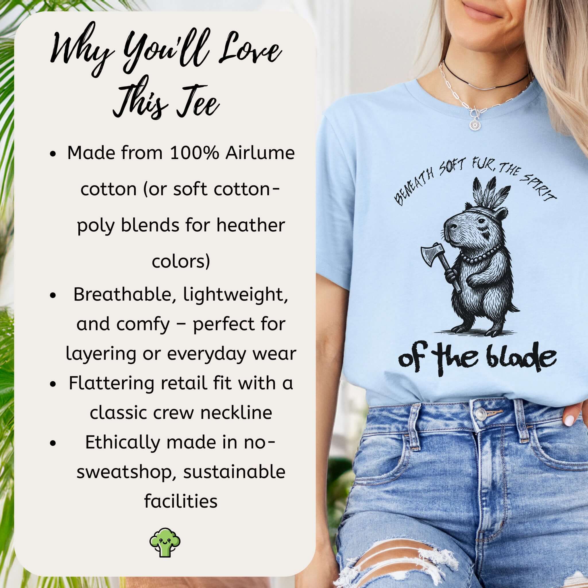 Capybara Spirit of the Blade T-Shirt