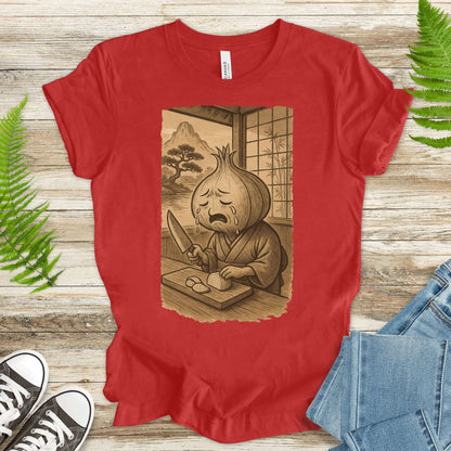 Crying Onion Chef Japanese Style T-Shirt