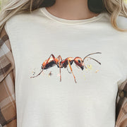 Watercolor Ant T-Shirt – Insect Lover Nature Art Tee