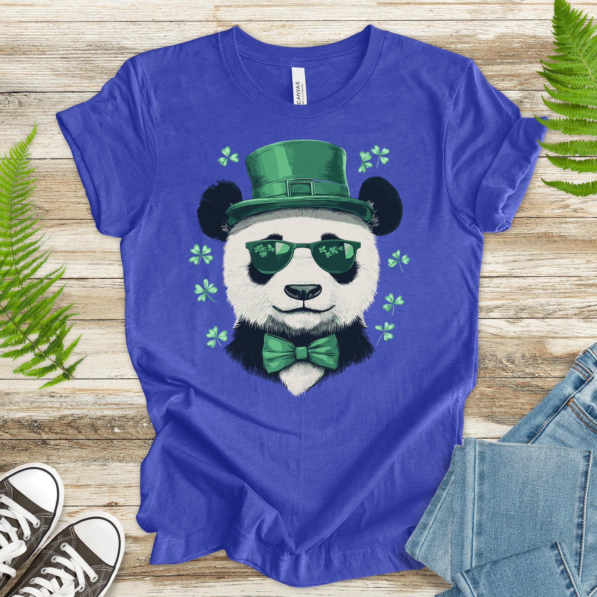 Bamboo & Blarney: St. Patrick’s Day Panda T-Shirt - TShirtree