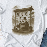 Panda Sushi Stall Japanese Style T-Shirt